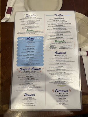 Menu Costa Messa Restaurant South - 9