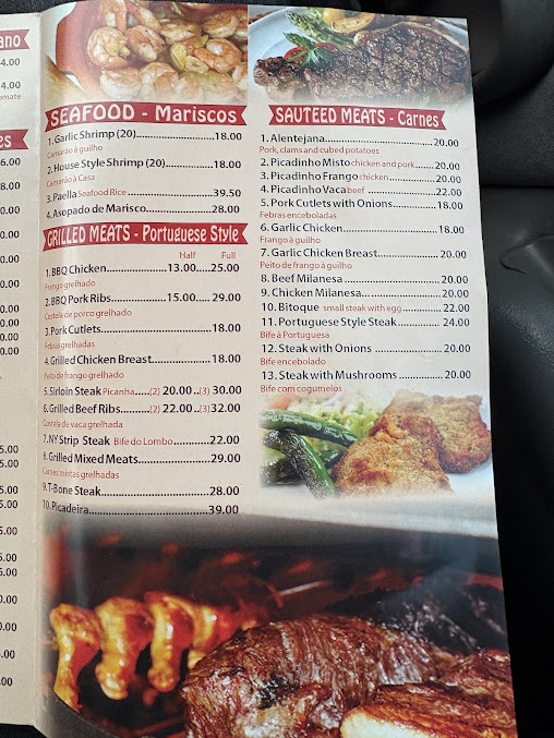 Menu Costa's B.b.q & Grill Restaurant - 3