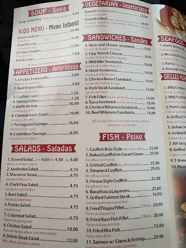 Menu Costa's B.b.q & Grill Restaurant - 8