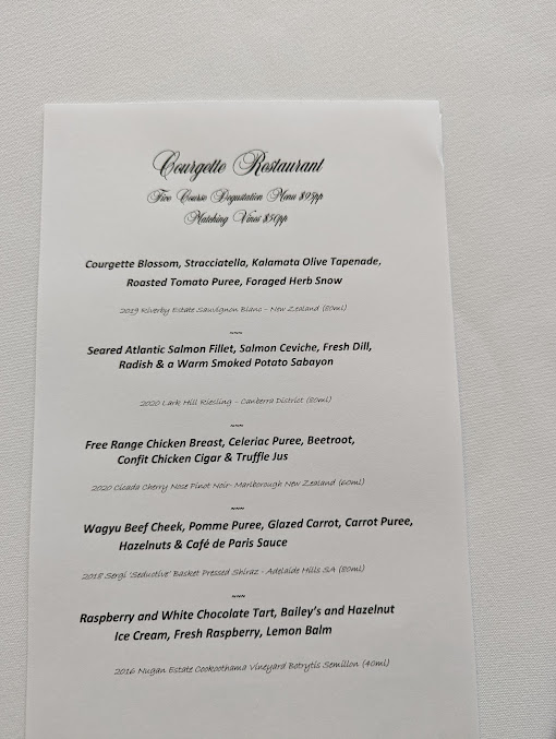 Menu Courgette - 0