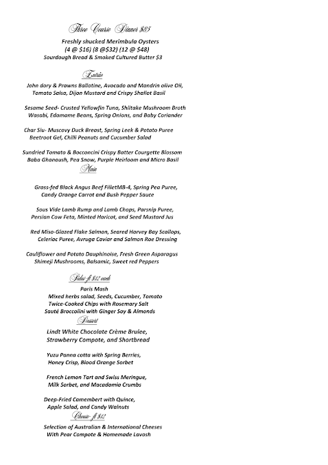 Menu Courgette - 5