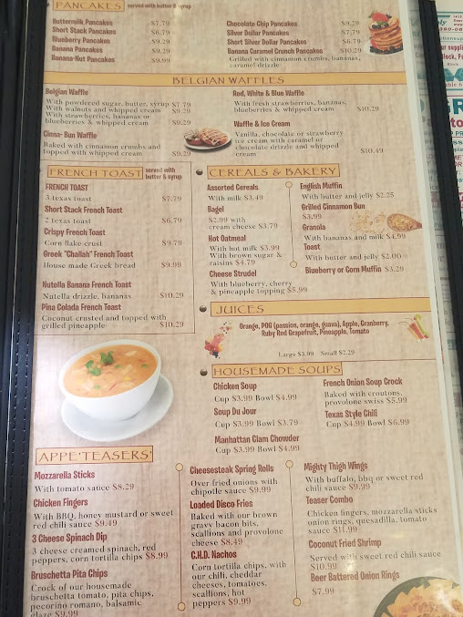 Menu Court House Diner Family Restaurant - 0
