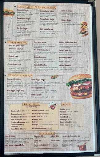 Menu Court House Diner Family Restaurant - 9