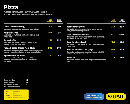Menu Courtyard Restaurant & Bar - 1