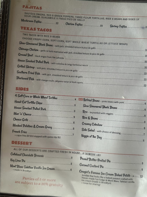 Menu Cowgirl Seahorse - 1