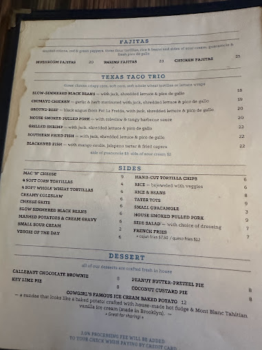 Menu Cowgirl Seahorse - 5