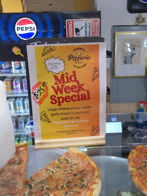 Menu Cozie's Pizzeria & Cafe - 26