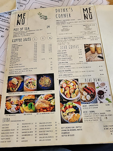 Menu Cozy Corner - 2