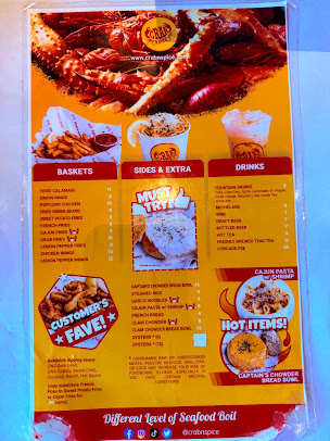 Menu Crab N Spice Carson - 5