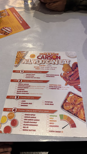 Menu Crab N Spice Carson - 6