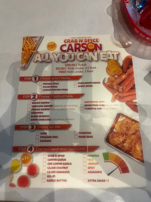 Menu Crab N Spice Carson - 8