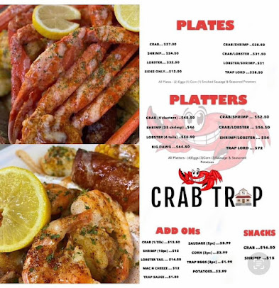 Menu Crab Trap Seafood Takeout - 0