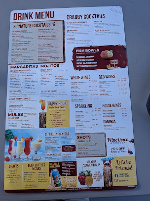 Menu Crabby Bills In St Pete Beach - 3