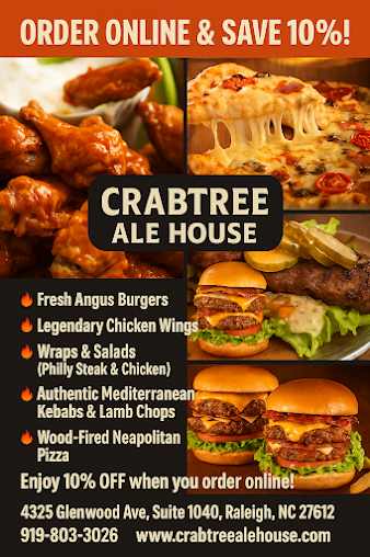 Menu Crabtree Ale House - 1