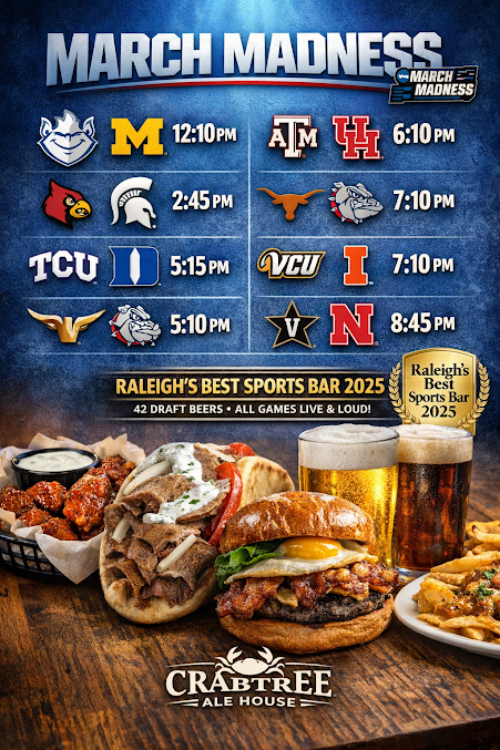 Menu Crabtree Ale House - 9