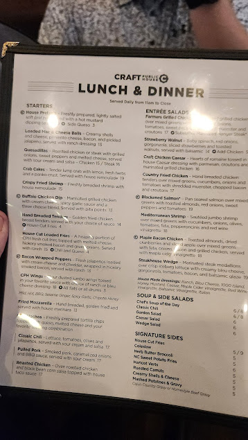 Menu Craft Public House - 0