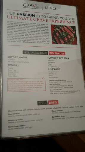 Menu Crave American Kitchen Sushi Bar The Galleria Edina - 9