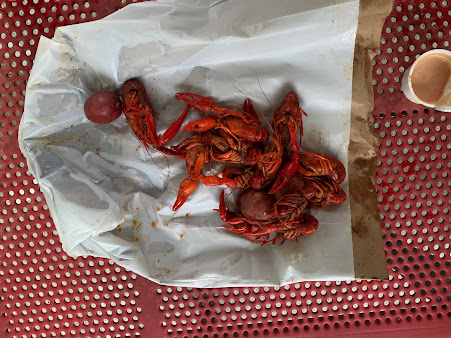 Photo Crawfish Time On Moss - 16