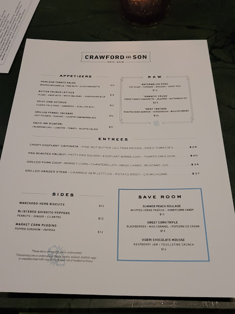 Menu Crawford And Son - 6