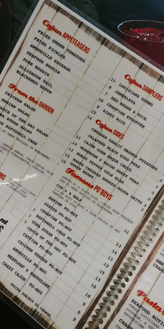 Menu Crazy Cajuns Boiling Pot - 0
