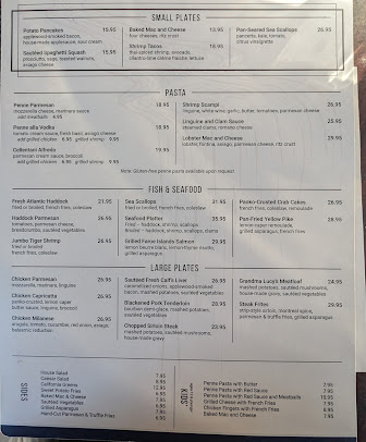 Menu Creekview Restaurant - 2