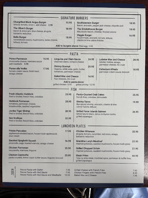 Menu Creekview Restaurant - 6