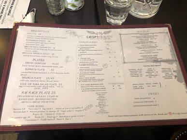 Menu Crispy Heaven Bakery And Restaurant - 2