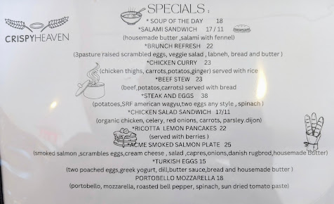 Menu Crispy Heaven Bakery And Restaurant - 5