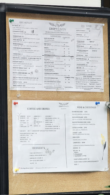 Menu Crispy Heaven Bakery And Restaurant - 7