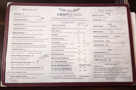 Menu Crispy Heaven Bakery And Restaurant - 8