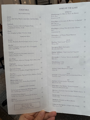 Menu Crown Shy - 2