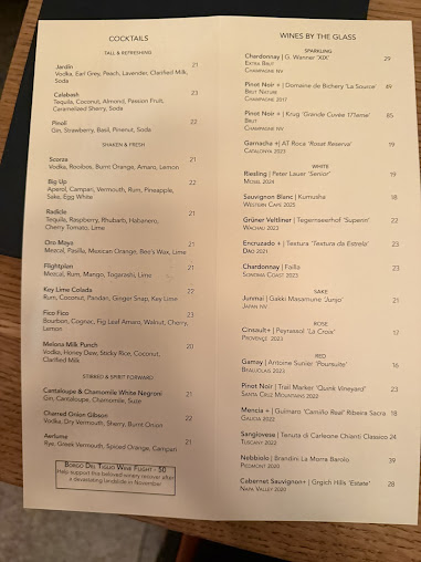 Menu Crown Shy - 3