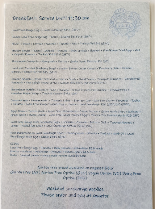 Menu Crumb Cafe - 4