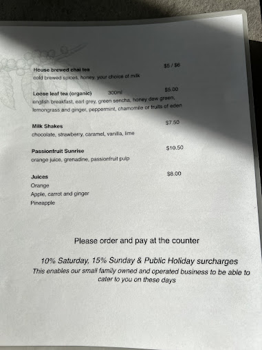 Menu Crumb Cafe - 7