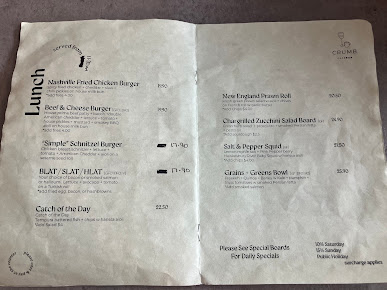 Menu Crumb Cafe - 8