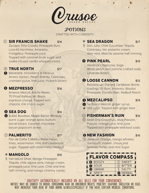 Menu Crusoe Cabana Deluxe Wynwood - 3