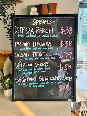 Menu Csalt On The Beach Restaurant - 1
