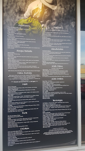 Menu Cuba De Ayer Restaurant - 6