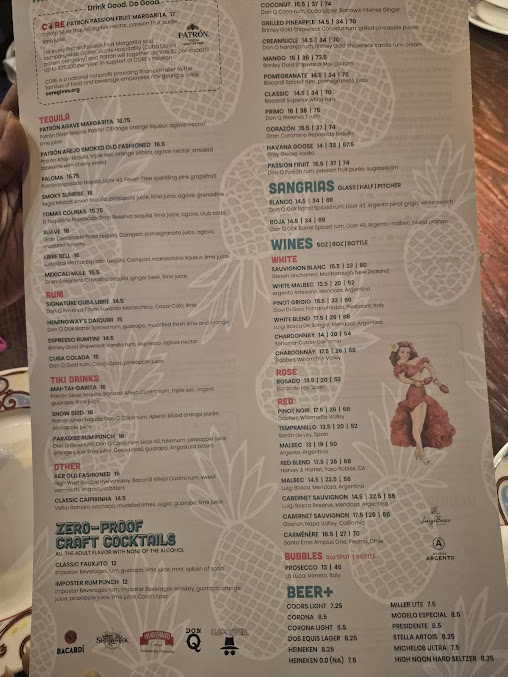 Menu Cuba Libre Restaurant & Rum Bar - 5