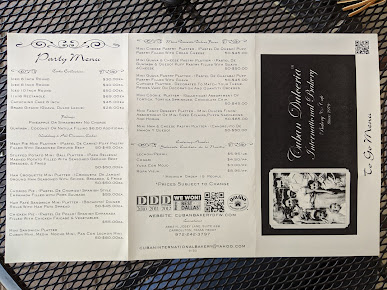 Menu Cuban Dulceria International Bakery - 0