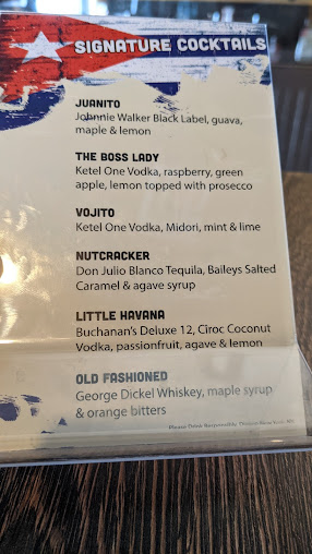 Menu Cubanu Restaurant & Lounge - 5