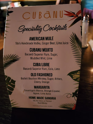 Menu Cubanu Restaurant & Lounge - 7