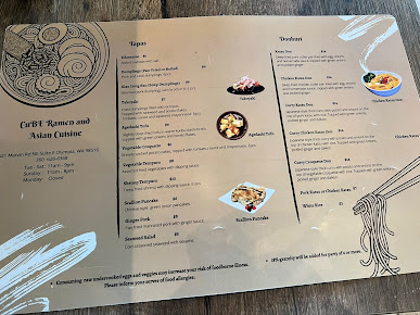 Menu Cube Ramen And Asian Cuisine - 0