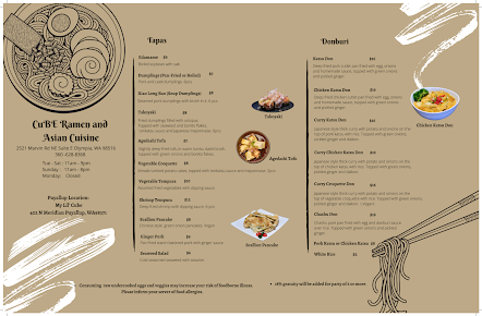 Menu Cube Ramen And Asian Cuisine - 3