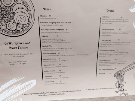 Menu Cube Ramen And Asian Cuisine - 7