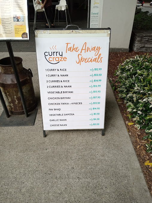 Menu Curry Craze - 2