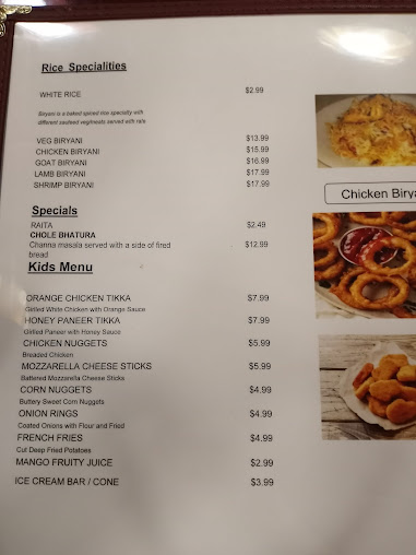 Menu Curry Express Indian Bistro - 6