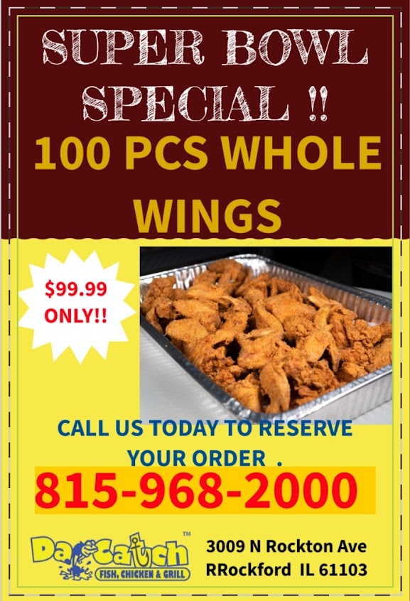 Menu Da Catch Rockton Ave - 2