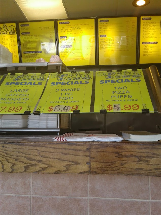 Menu Da Catch Rockton Ave - 9