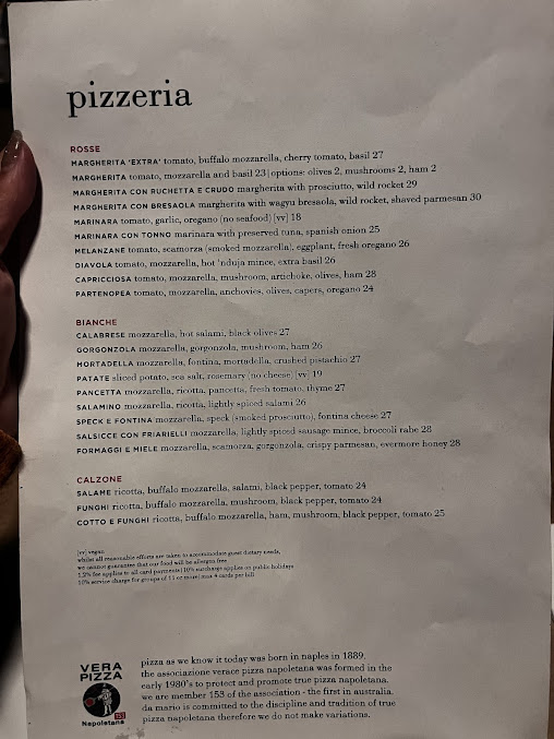 Menu Da Mario Restaurant - 5
